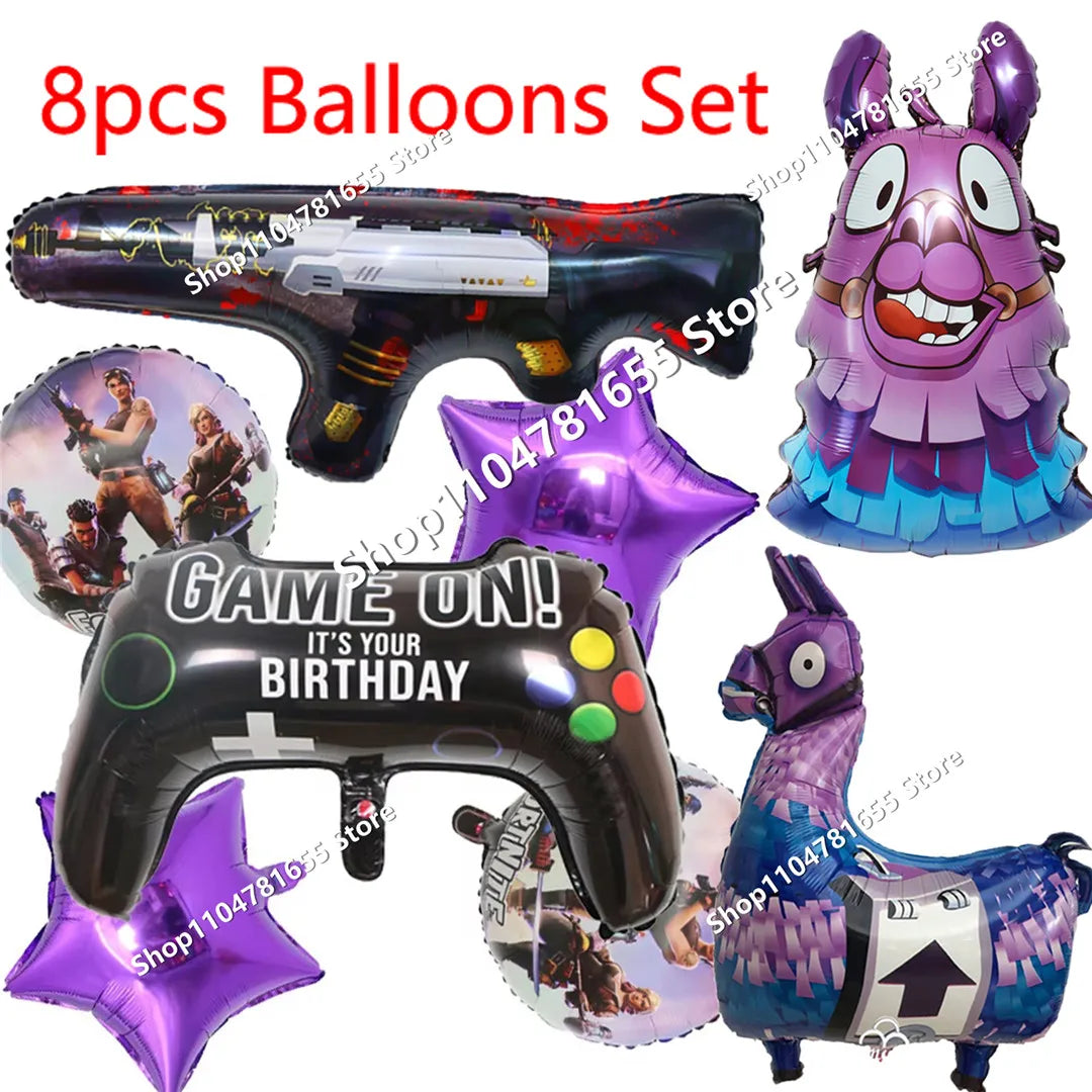 Fortnite Anime Games Figure Model PVC Dolls 8pcs/set Figure Toys Trooper Figurine Anime Collection Kids Fans Birthday Xmas Gifts
