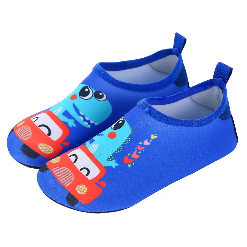 Weiche, faltbare Wasserschuhe für Jungen und Mädchen – Kinder-Strandschuhe für Sommer, Outdoor, Waten, Schwimmen, Surfen und Meer, schnell trocknende Aqua-Schuhe