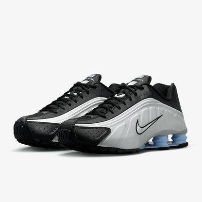 Ténis de corrida Nike Shox R4 genuínos para homem com amortecimento Air, cano baixo HQ1988-004