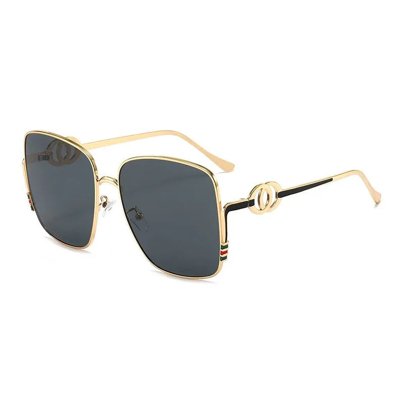 Square Frame Polarized Sunglasses for Men Women Design Fashion Trend Sunscreen Alloy UV400 Sun Glasses Unisex Eyewear 2026