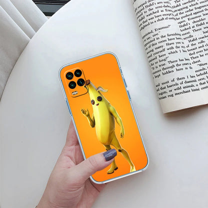 F-Fortnites-Poster Transparent Phone Case for Samsung Galaxy A04 A04S A14 A23 A34 A54 M23 M33 M52 M53