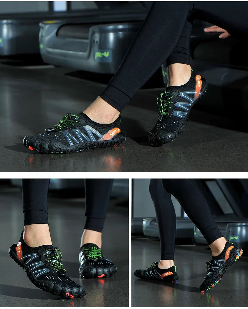 Men Aqua Shoes Water Swimming Shoes Women Sneakers Boys Child Barefoot Shoes Beach Sandals Quick-Dry River Sea Diving Gym