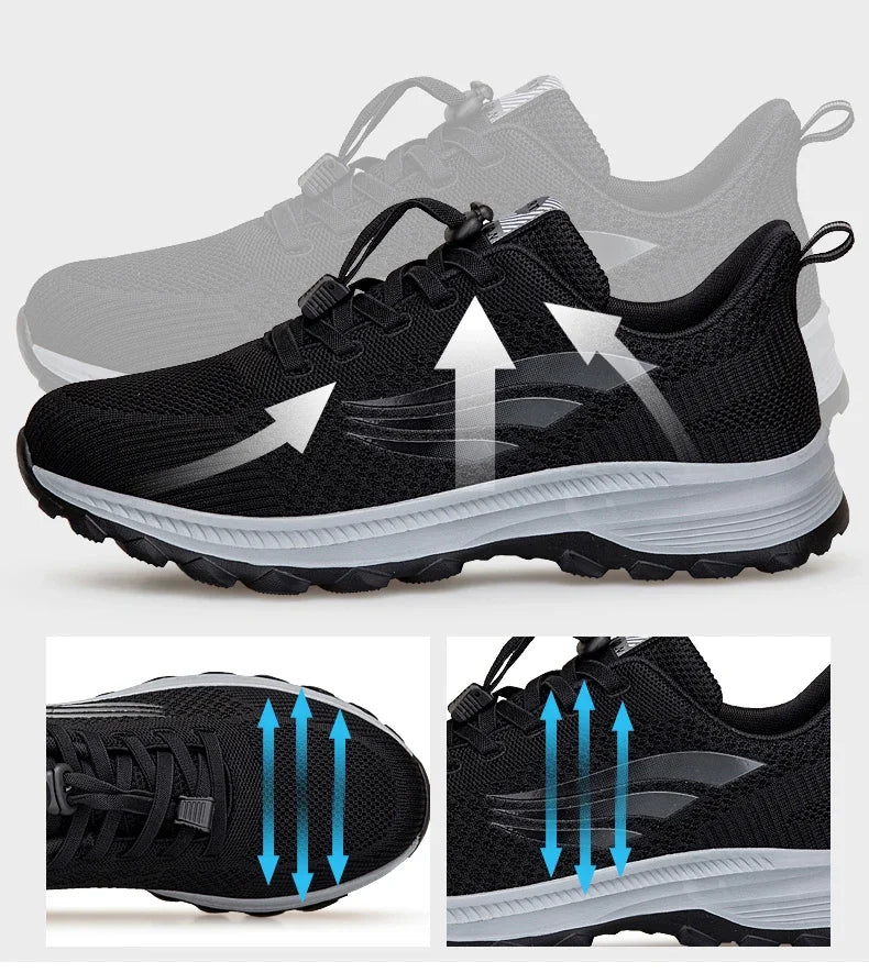 Plus Big Size 51 50 Herrsneakers Sportskor Träningsskor Promenadskor Casual Sneakers Herrskor Herrskor Kampanj