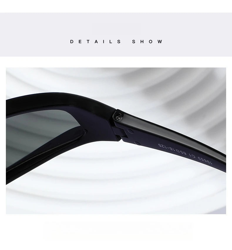 Rivets Y2K Sports Punk Sunglasses Women Designer Rectangle Goggle Men Luxury Sun Glasses UV400 Driving Cycling Fashion Eyewear