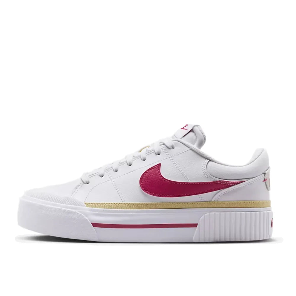 Nike Court Legacy Lift Height-Enhancing Comfort Cushioning Anti-Slip Durable Classic Sneakers DM7590-107