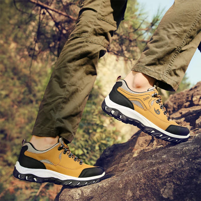 Men's leather casual shoes, sneakers for men, spring, autumn, winter shoes, lightweight tennis walking shoes for men