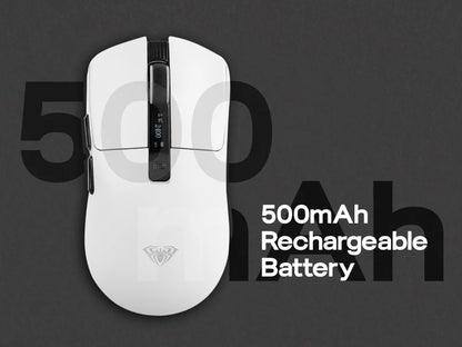 AULA SC590 PRO Wired/Bluetooth/2.4GHz Wireless Gaming Mouse 20000 DPI & PAW3311 Sensor with 1000 Polling Rate for Win/Mac/Gaming