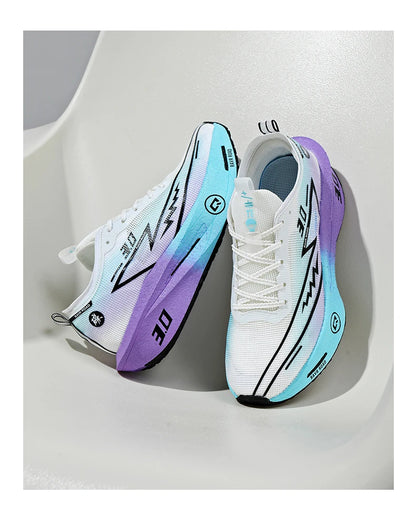 Running Shoes Speciality Men Marathon Sports Carbon Board Breathable Ultralight Women Comfy Athletic Cushion Stability Sneakers