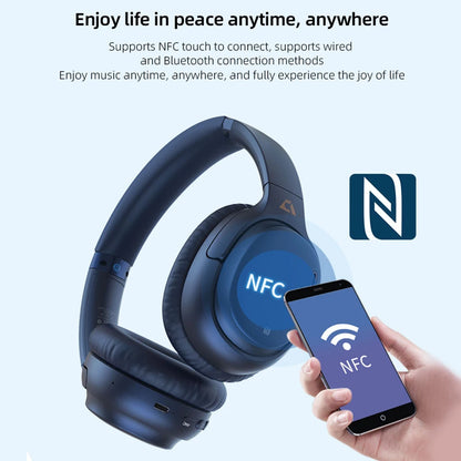 1Mii E700 Wireless Bluetooth Headphones LDAC Lossless Hi-Res Sound, ANC Active Noise Reduction, HIFI Stereo Gaming Headset, 65H
