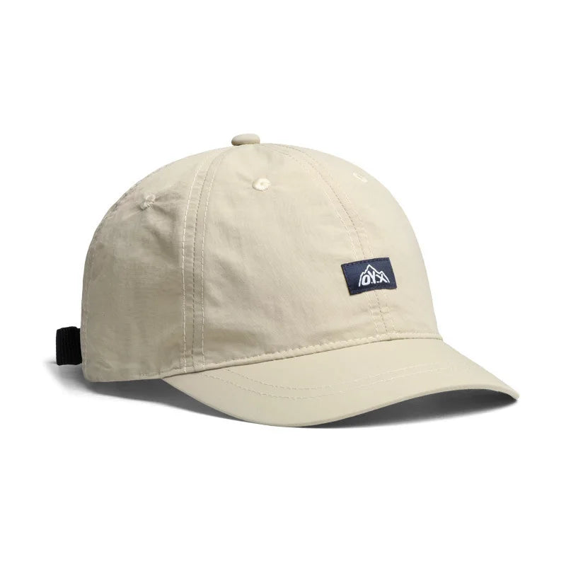 Summer Quick Dry Baseball Cap for Women Men Lightweight Waterproof Sports Hat Breathable Nylon Running Cap Adjustable Outdoor