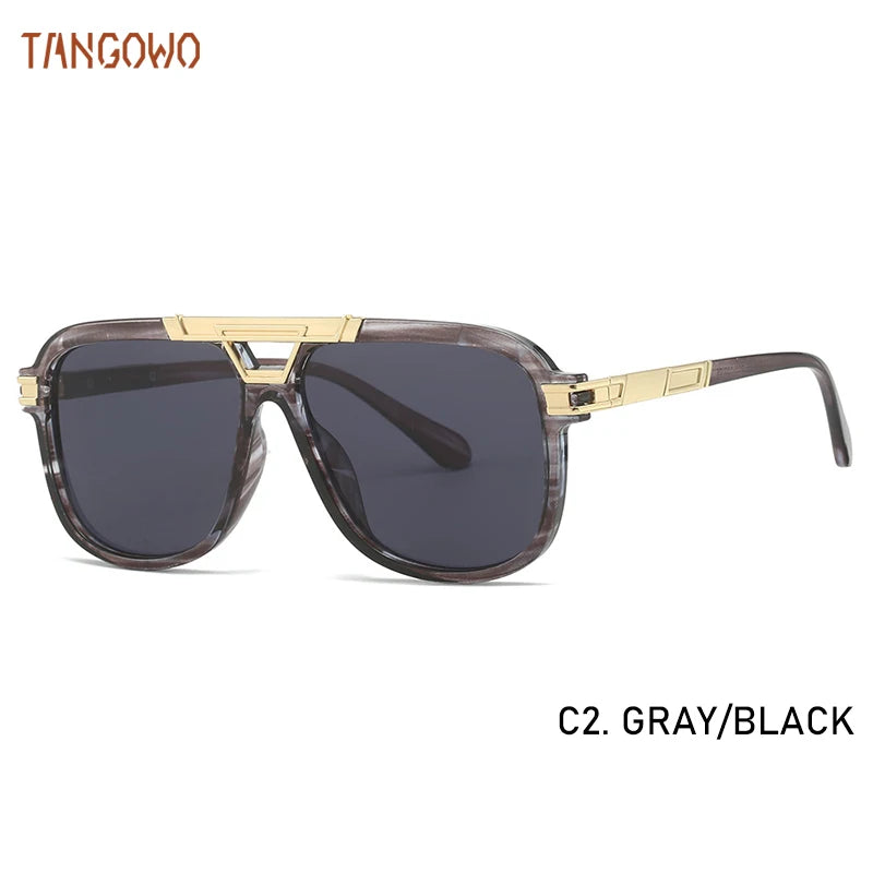 TANGOWO Mens Sunglasses Free Shiping Glasses Man Sunglass Eyewear Luxury Designer Lenses Women Lens New in Lunette Men Women's