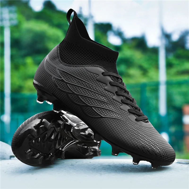 Chaussures de Football antidérapantes pour hommes, bottes de Football TF/FG, respirantes, pour l'extérieur, basses, antidérapantes, baskets de sport