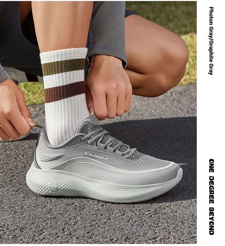 361 Degrees N40 Herren-Laufschuhe, trendige Rebound-Dämpfung, weich, strapazierfähig, luftiges Mesh, stabil, leicht, Herren-Sneaker 672532207
