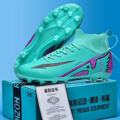 Professional Football Boots Men's Soccer Shoes Adult Society Football Cleats Ultralight Training Soccer Outdoor Sports Sneakers