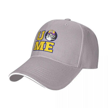 Yellow Wrestling Cena John White Custom Baseball Caps For Mens Unisex Male Beach Sunscreen Hat Snapback Cap