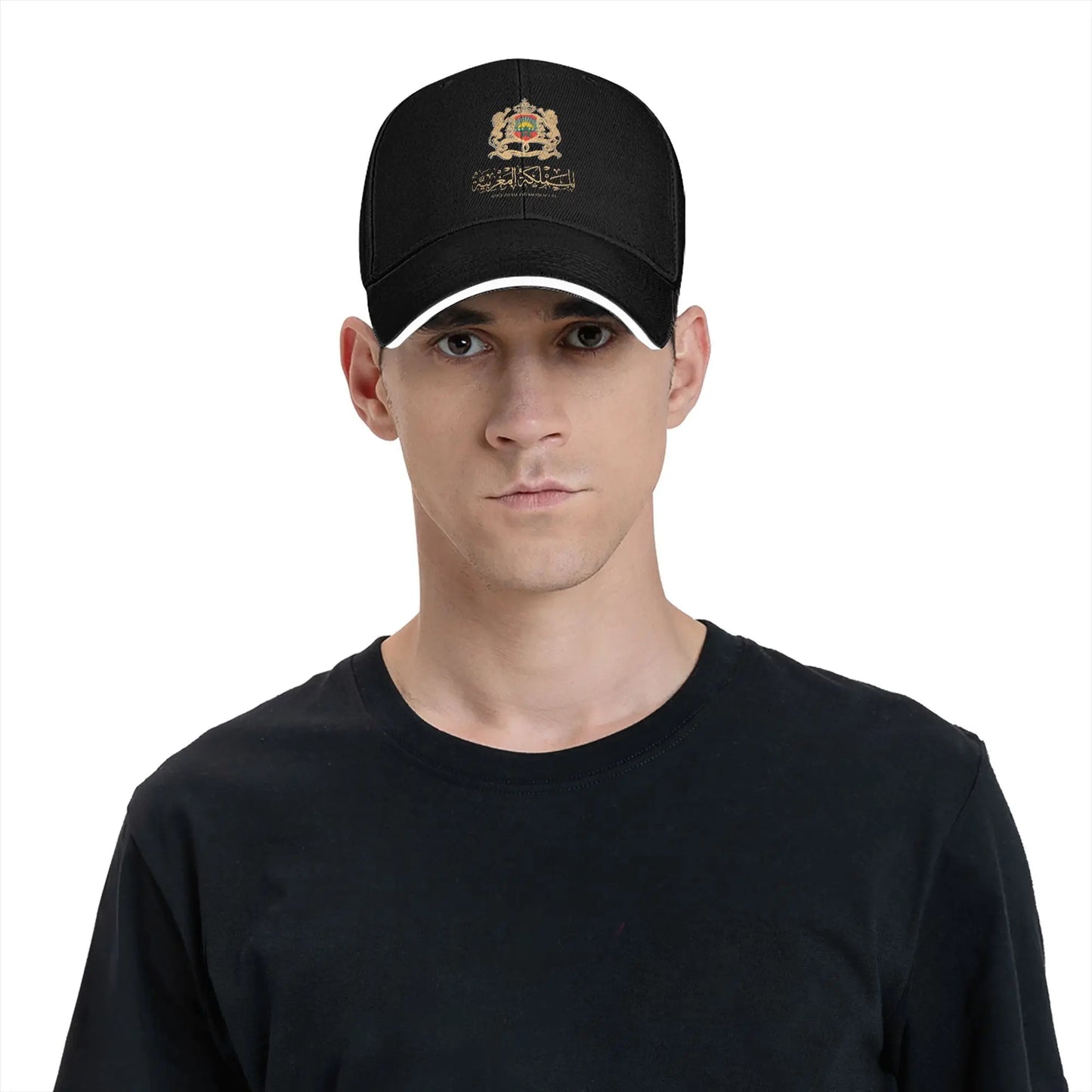 Morocco Flag Map Baseball Cap  y2k Cool Trucker Hat Summer Men Women Hunting Camping Baseball Caps