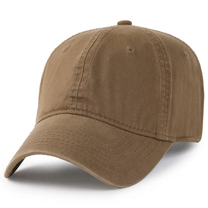 Men Women Oversize XXL 100% Cotton Baseball Cap,Large Baseball Hat for Big Heads 56-63cm(23.5"-25.5"),Adjustable Plain Dad Cap