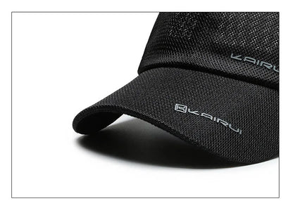 Mesh Baseball Cap Men Women Breathable Snapback Dad Hat Bone Outdoor Camo Trucker Hip Hop Caps