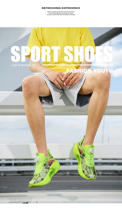 Running Shoes Training Specialty Marathon Men’s Sports Breathable Lightweight Women’s Comfortable Non-Skid Leisure Sneakers