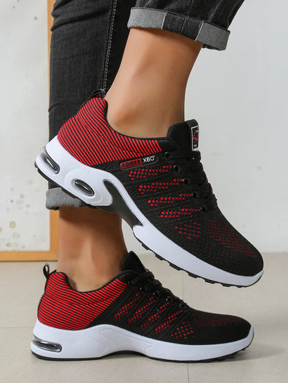 Sapatilhas de Homem Fashion Super Respiráveis com Atacadores para Corrida - Antiderrapantes, duradouras e com conforto almofadado - Sapatilhas de Moda para Homem