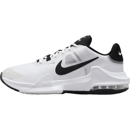 Scarpe da basket da uomo Nike genuine Impact 4 DM1124-103, pratiche, con ammortizzazione a cuscino d’aria