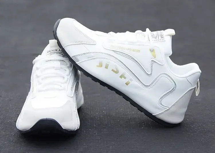 Pánské voděodolné tenisky z PU kůže, ležérní sportovní obuv, lehké, prodyšné, ploché, protiskluzové tenisky, Zapatillas Hombre