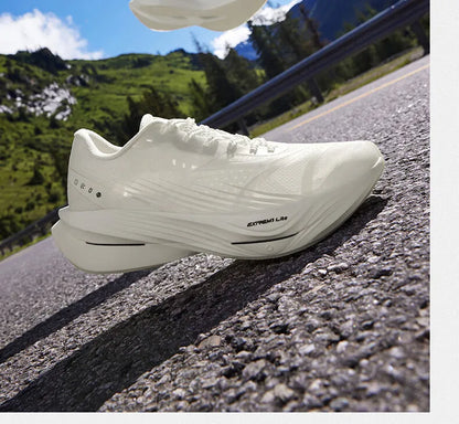 Sapatilhas de corrida masculinas 361 Degrees Furious ET com placa de carbono para maratona, reativas, respiráveis e amortecidas 672512216F