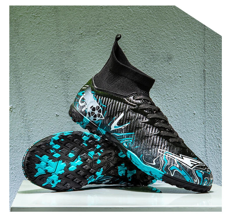 Novas Chuteiras de Futebol Profissionais para Homem, Antiderrapantes, Unissexo, Respiráveis, para Futsal e Desporto, Ultraleves, Drop Shipping