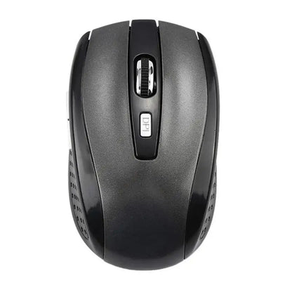 Ratón inalámbrico óptico 2.4GHz con receptor USB para gaming, 6 botones, para ordenador PC, portátil y accesorios