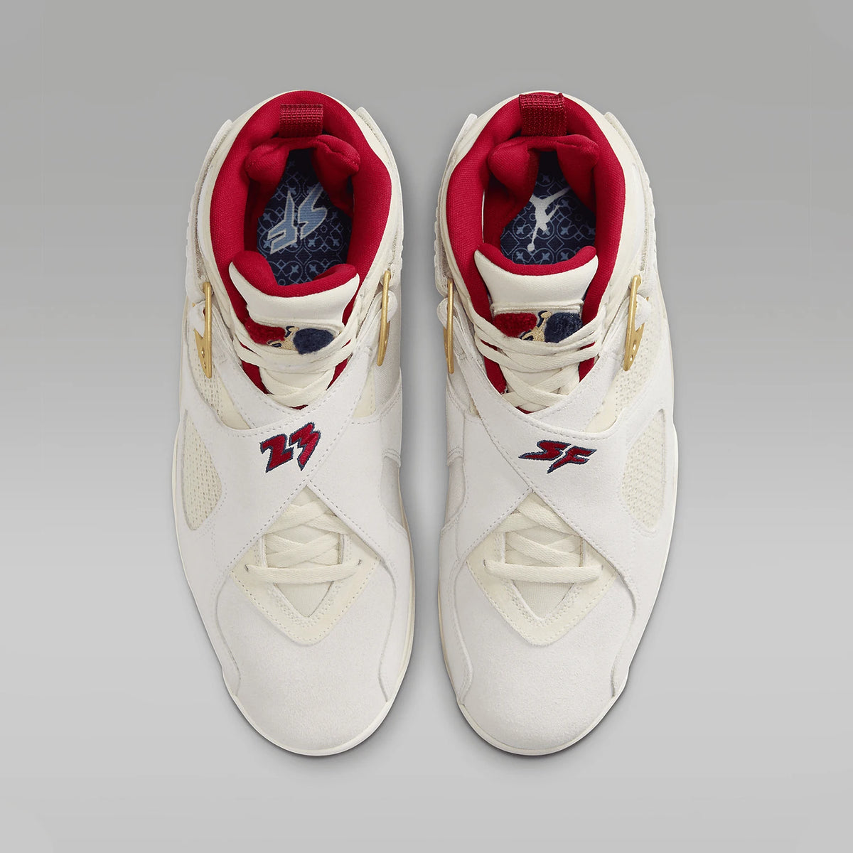 Ténis de basquetebol masculinos Nike Air Jordan 8 Retro SP genuínos FJ2850-107