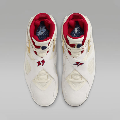 Ténis de basquetebol masculinos Nike Air Jordan 8 Retro SP genuínos FJ2850-107