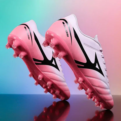Nouvelles chaussures de football pour hommes, chaussures de football d'intérieur pour adultes, crampons de football antidérapants, crampons de sport ultralégers, crampons de futsal, entraînement sur gazon, confortables.