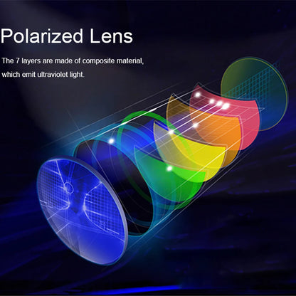 VIVIBEE Large Polarized Glasses Fit Over Sunglasses Photochromic Men Driving UV400 Fishing Outdoor Women Mirrored Dark Goggles