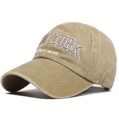 Brooklyn Baseball Caps Embroidery Breathable Retro Style Unisex Comfort Trendy Fashion Summer Hat Sun Protection Curved Brim