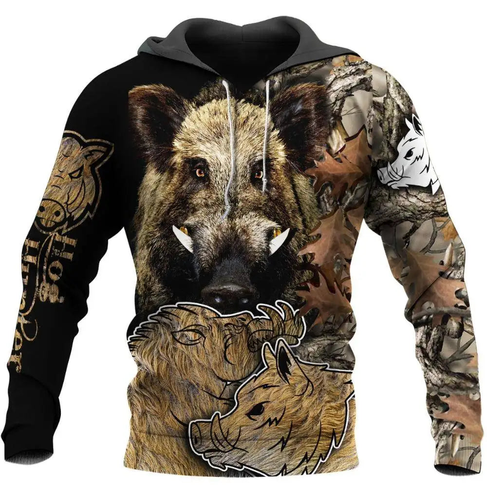 Fashion Herbst Löwe, Wolf Hoodies Weißer Tigerfell-3D-Allover-Print Herren-Sweatshirt Unisex-Pullover Freizeitjacke