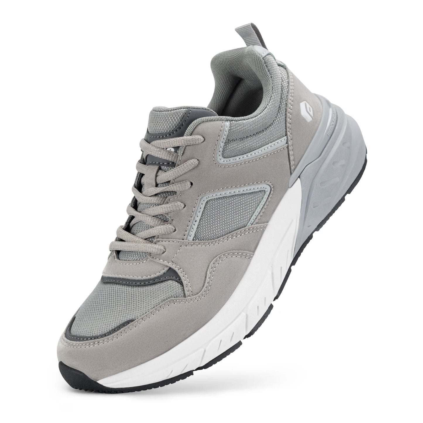 FitVille Newest Running Shoes for Men Wide Width Sneakers with Arch Support for Flat Feet Heel Pain Relief Plantar Fasciitis
