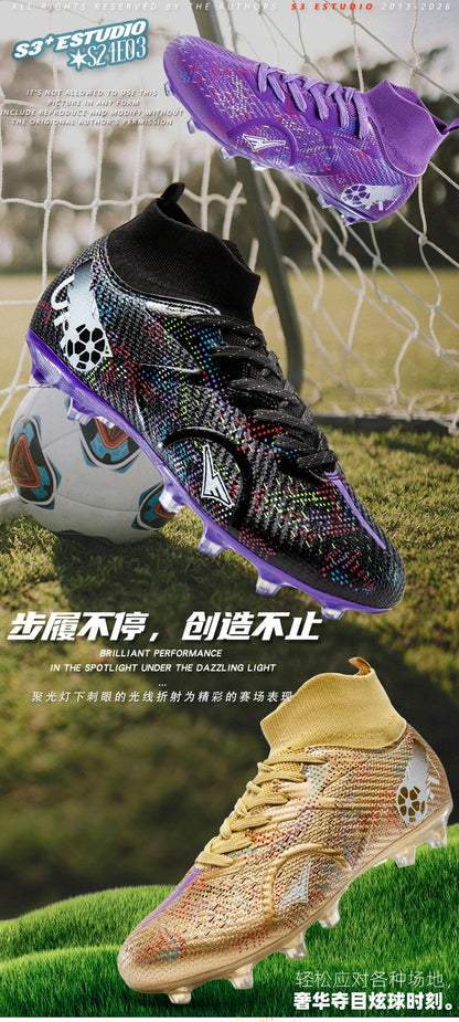 Professional Football Boots Men's Soccer Shoes Society Football Cleats Ultralight Training Soccer Sneakers Men Outdoor Sports Shoe