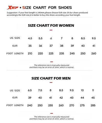 Xtep 2000km 5.0 Shoes Soft Training Sneakers Cushion Durable Professional Combat Universal Jogging Shoes 874119110023