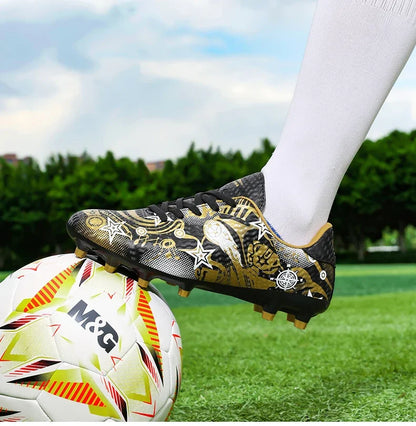 Nouvelles chaussures de football pour hommes et garçons, chaussures de football originales TF/AG, chaussures de football professionnelles pour terrain intérieur, crampons de football, baskets antidérapantes.