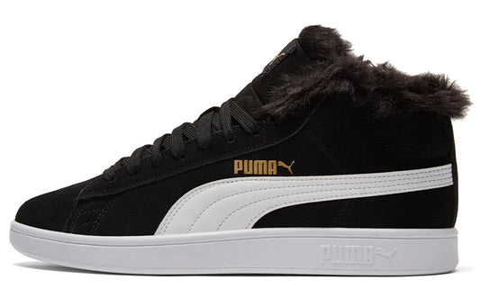 Baskets mi-hautes Puma Smash V2, chaleur, absorption des chocs, durabilité, noires 385005-01