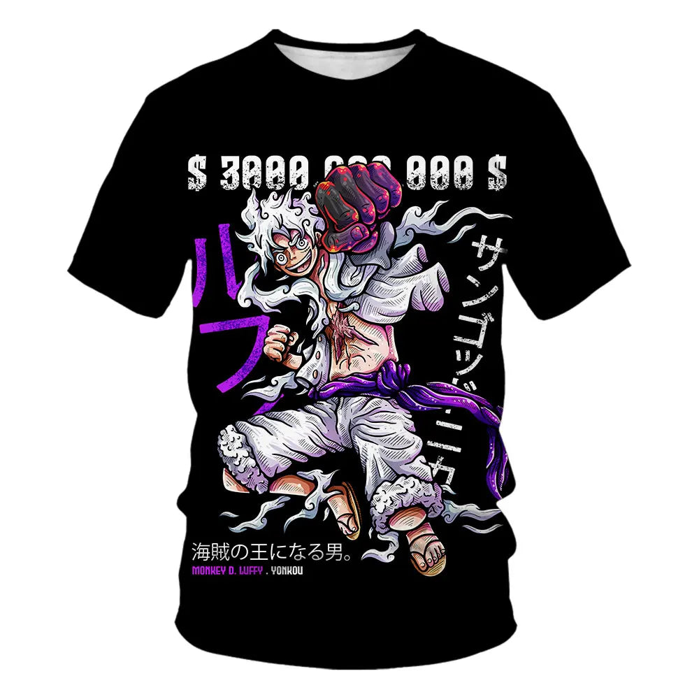 Anime Dragon Ball Son Goku 3D Print Kids T Shirt Summer Fashion Casual T-shirt Boy Girl Unisex Children's Clothing Tshirt Tops