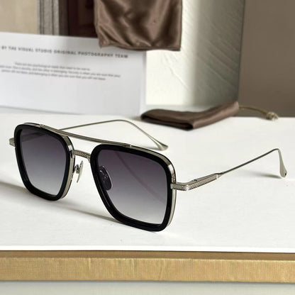DT FLIGHT 006 Luxury Mens And Womens Sunglasses Top Quality 18K Designer Eyeglasses Acetate UV400