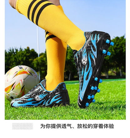 New Men Soccer Shoes Professional Football Boots Sneakers Comfortable Outdoor Match Boys Non-Slip Sports Shoes Unisex.