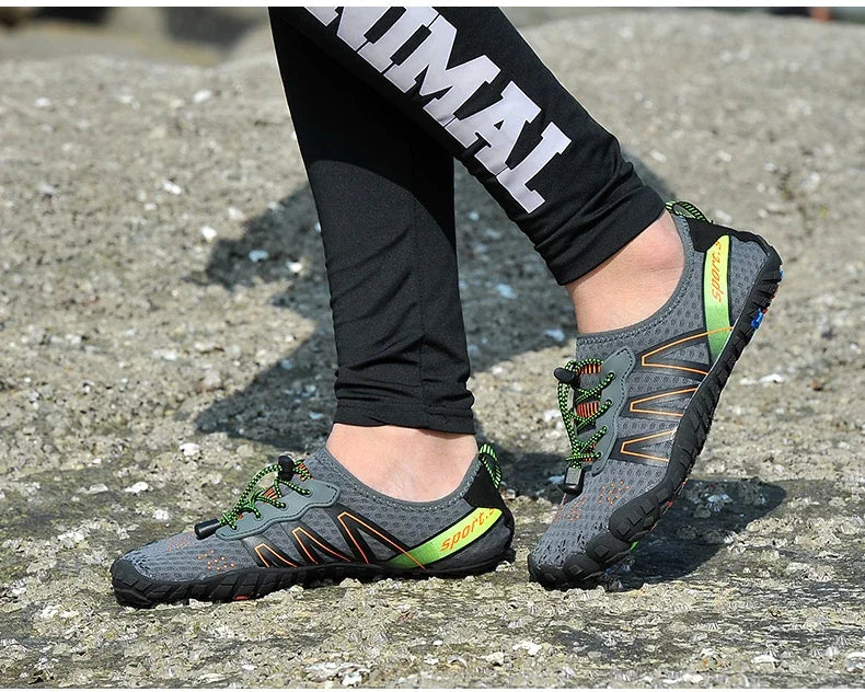 Men Aqua Shoes Water Swimming Shoes Women Sneakers Boys Child Barefoot Shoes Beach Sandals Quick-Dry River Sea Diving Gym