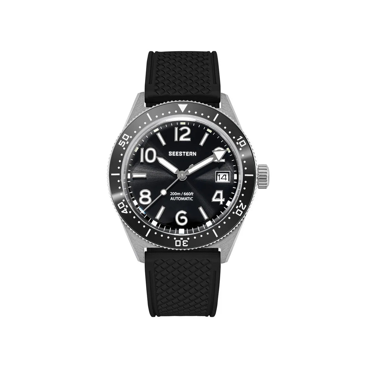 Sugess Diving Watch for Men Automatic Mechanical Wristwatches 20ATM Waterproof Sapphire NH35A Movement BGW9 Luminous New S434-2