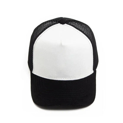 2025 Unisex 5-Panel Mesh Suede Trucker Hat Custom Print Logo Men’s Baseball Cap Spring Summer Breathable Sports Hats Women Gorros