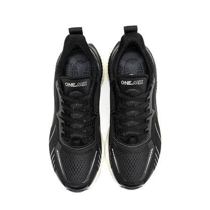 Zapatillas de running ONEMIX New Cushioning para hombre, aptas para corredores pesados, deportivas con cordones para mujer, antideslizantes, de exterior, deportivas para hombre