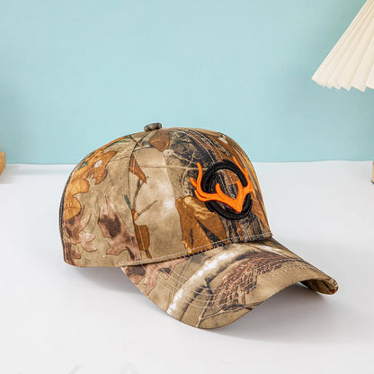 Fashion Horns Embroidery Baseball Caps Men Women amouflage Tactical Sun Hat Spring Autumn Outdoor Sports iking Fishing Visors