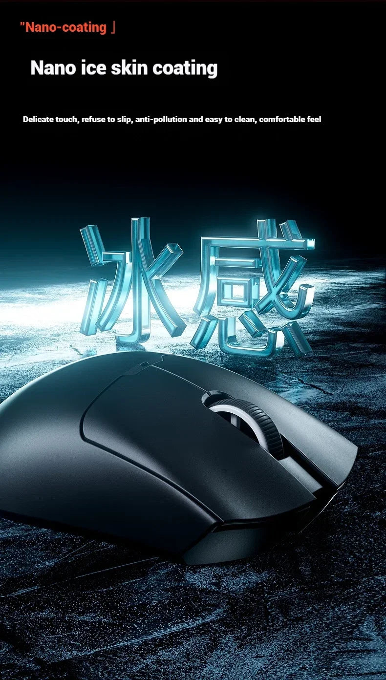 EWEADN A5 Pro Ultra wireless Lightweight Mouse Three-mode Paw3395/3311 22K/26KDPI Low Latency Gaming Mouse