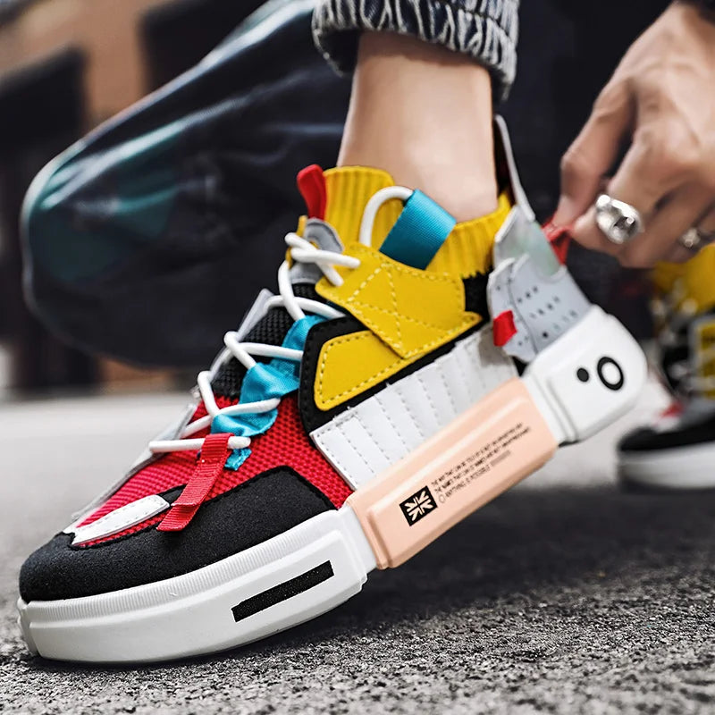 Shoes Men Sneakers Male Casual Men's Shoes Tennis Luxury Shoes Trainer Race Breathable Shoes Fashion Loafers Running Shoes for Men